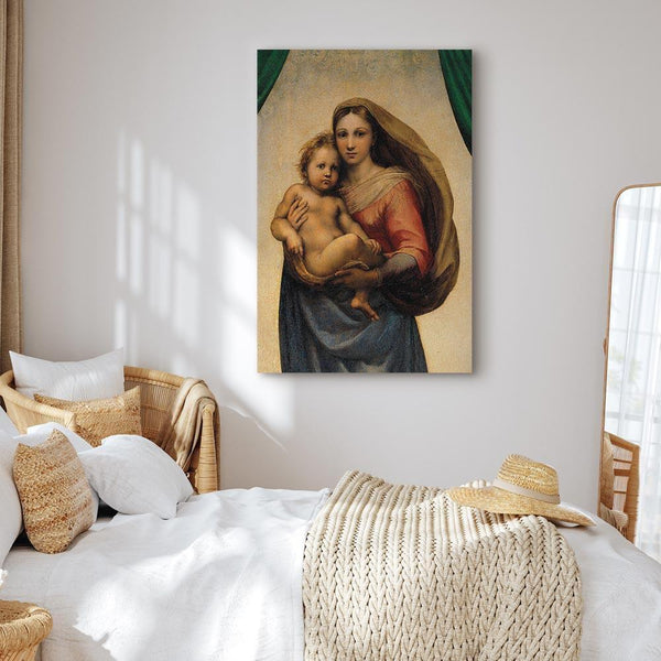 Quadro - Raphael – Sistine Madonna (fragment)