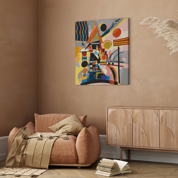 Quadro fai da te - Vasily Kandinsky: Swinging