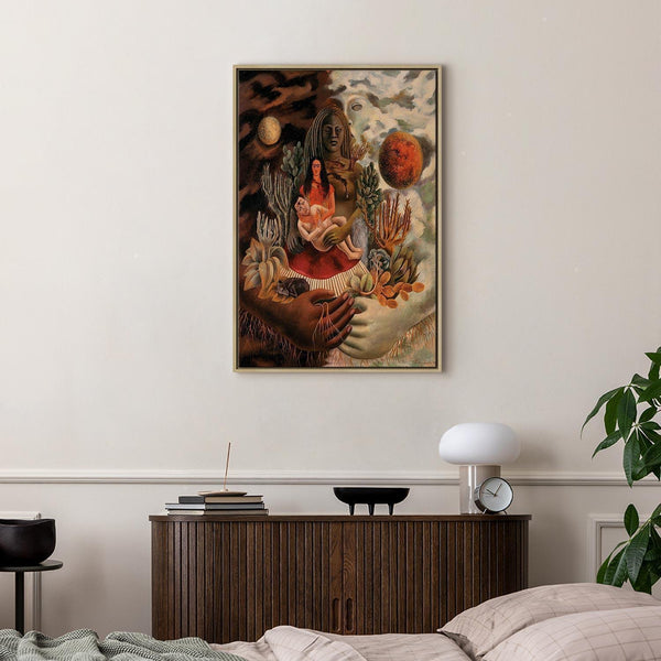 Quadro - Frida Kahlo – The Love Embrace of the Universe, the Earth (Mexico), Myself, Diego, and Señor Xolotl