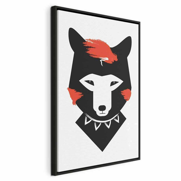 Quadro - Polite Fox (1 Part) Vertical
