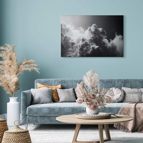 Quadro - Extraordinary Phenomenon: The Sun Illuminating Dark Clouds