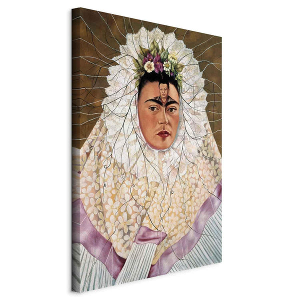 Quadro - Frida Kahlo – Self-Portrait as a Tehuana (Diego on My Mind)
