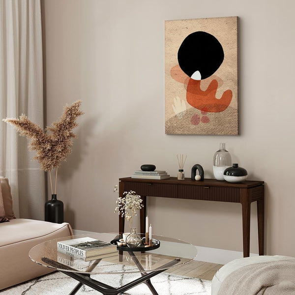 Quadro - Black Stone (1 Part) Vertical