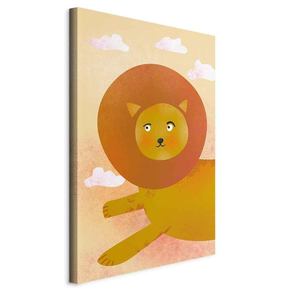 Quadro - Lion's Fun (1 Part) Vertical