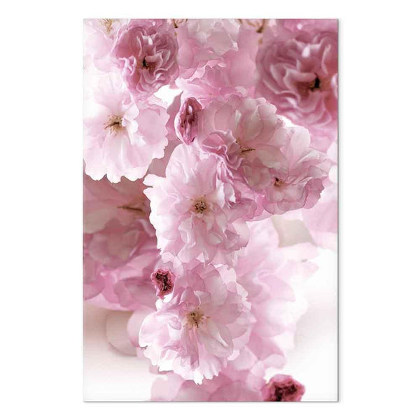 Quadro - Flowery Glamour (1-part) - Flower Petals in Shades of Pink