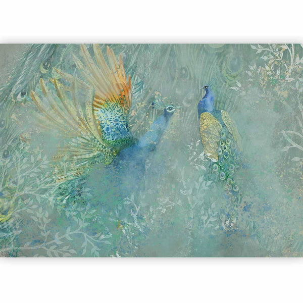 Carta da parati - Peacocks Dancing - Third Variant