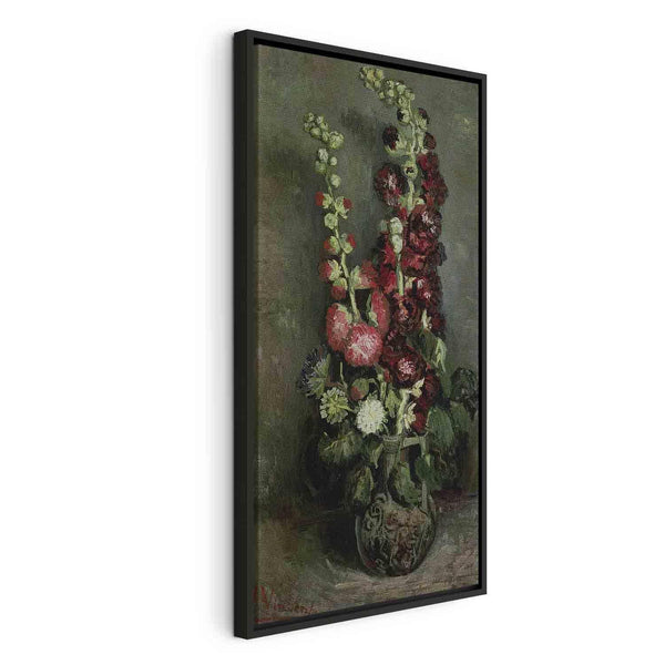 Quadro - Vincent Van Gogh – Vase of Hollyhocks