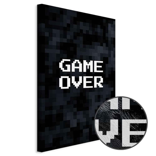 Quadro - Pixel Game Over