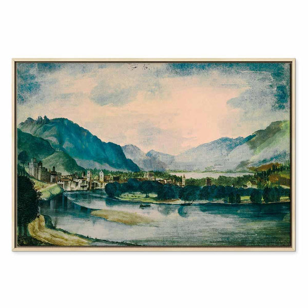 Quadro - Albrecht Dürer – View of Trento from the North