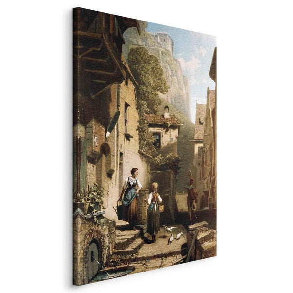 Quadro - Carl Spitzweg – Im Dachstübchen