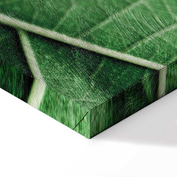 Quadro - Malachite Leaf (1 Part) Vertical