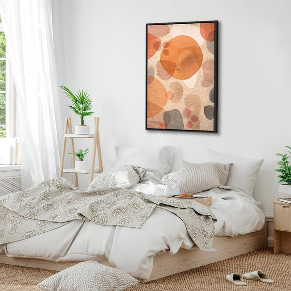 Quadro - Amber Kaleidoscope (1 Part) Vertical