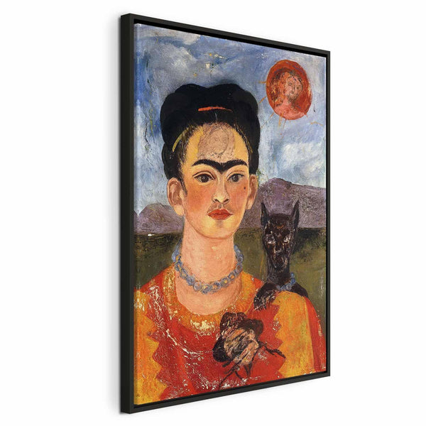 Quadro - Frida Kahlo – Self-Portrait with Diego on My Breast