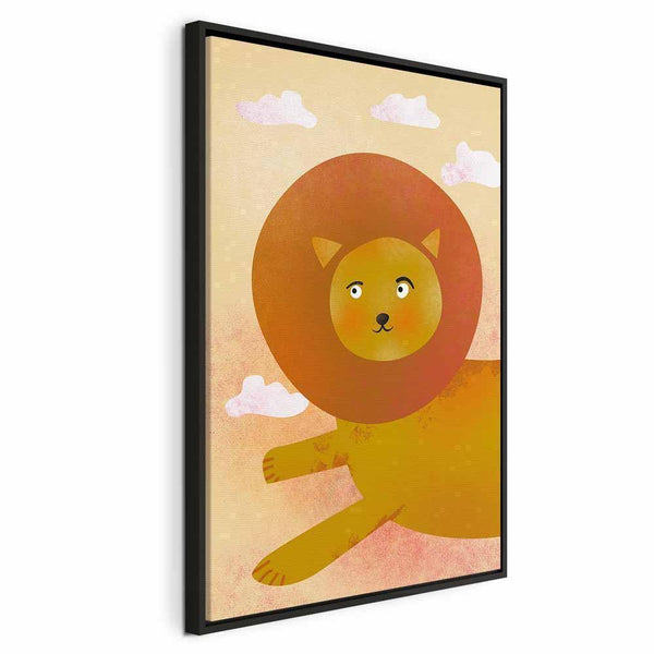 Quadro - Lion's Fun (1 Part) Vertical