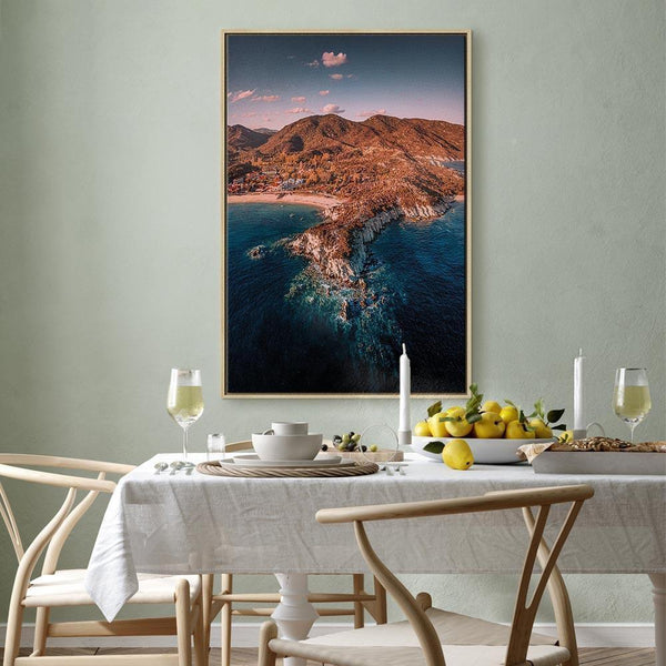 Quadro - Cliff in Kalamitsi (1 Part) Vertical
