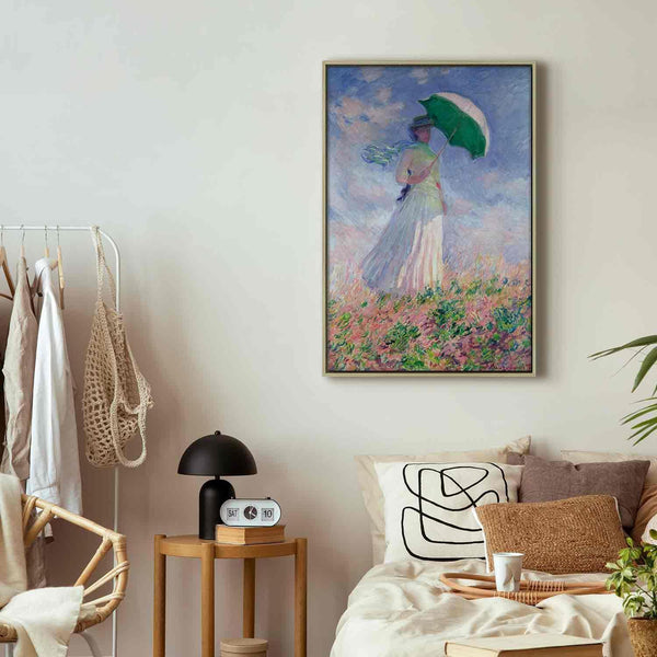 Quadro - Claude Monet – Woman with a Parasol, facing right