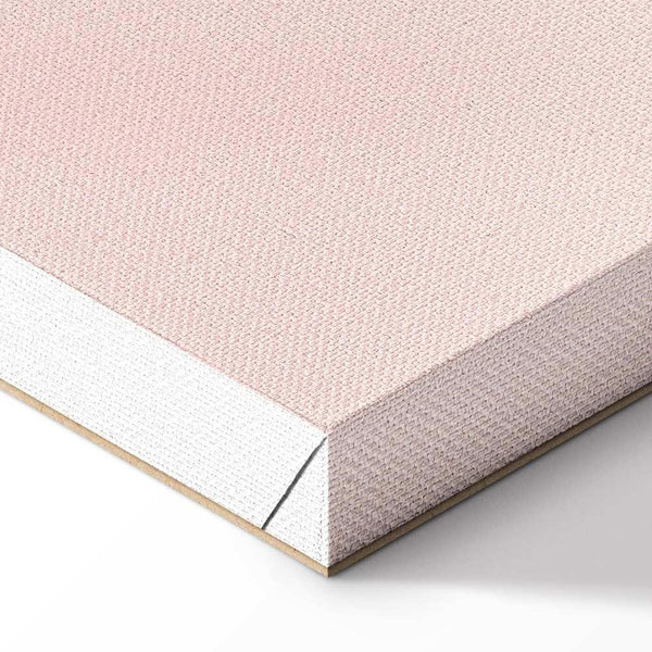 Quadro - Colorful Turns - Dynamic Composition in Shades of Yellow Pink and Blue