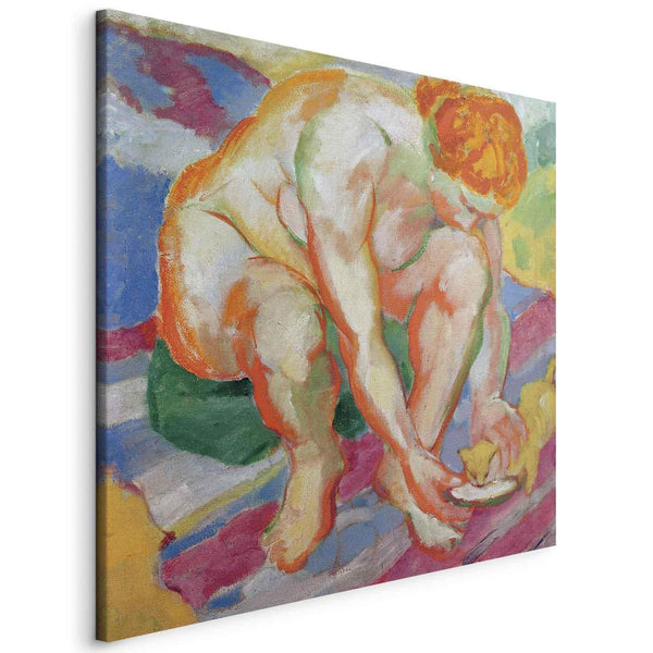 Quadro - Franz Marc – Nude with cat