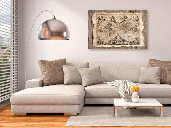 Quadro di sughero - Map of the Past