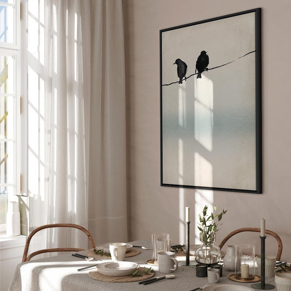 Quadro - Frozen Sparrows (1 Part) Vertical
