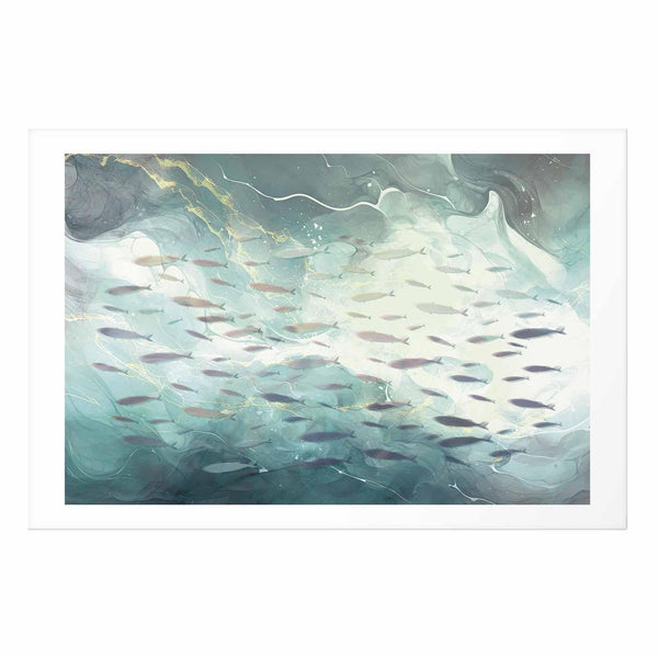 Poster - School of Small Fish