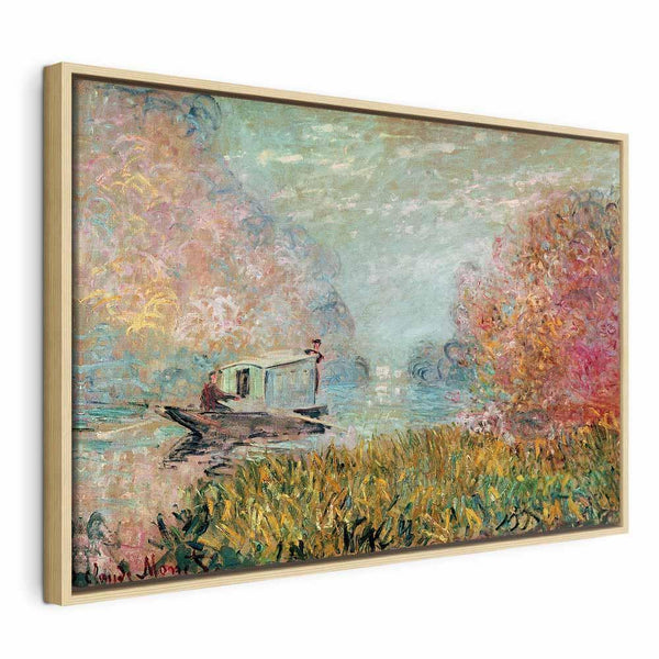 Quadro - Claude Monet – Boat on the Seine