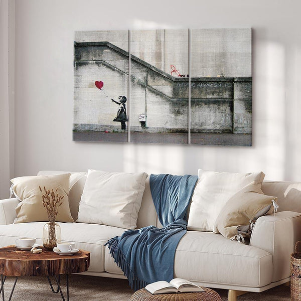 Quadro - Girl With a Balloon by Banksy