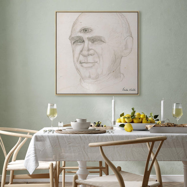 Quadro - Frida Kahlo – Portrait of Nacho Aguirre