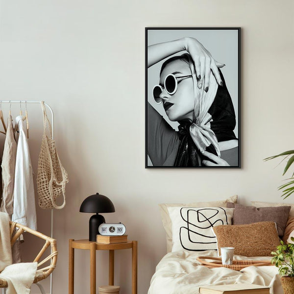 Quadro - Stylish Lady (1 Part) Vertical