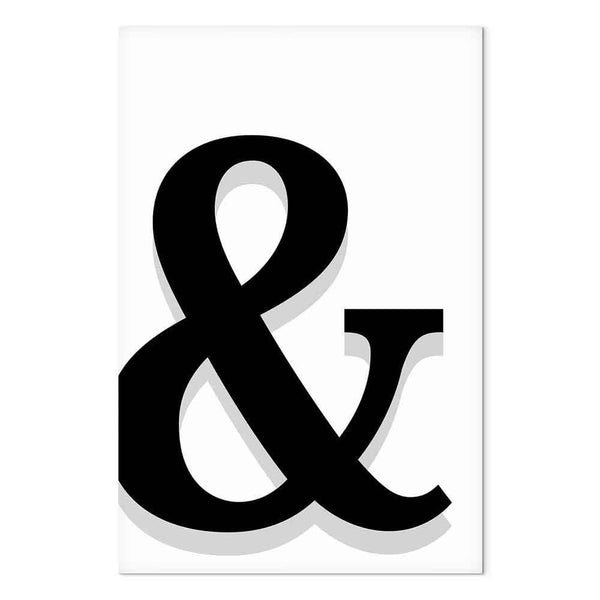 Quadro - Decorative Letter (1 Part) Vertical
