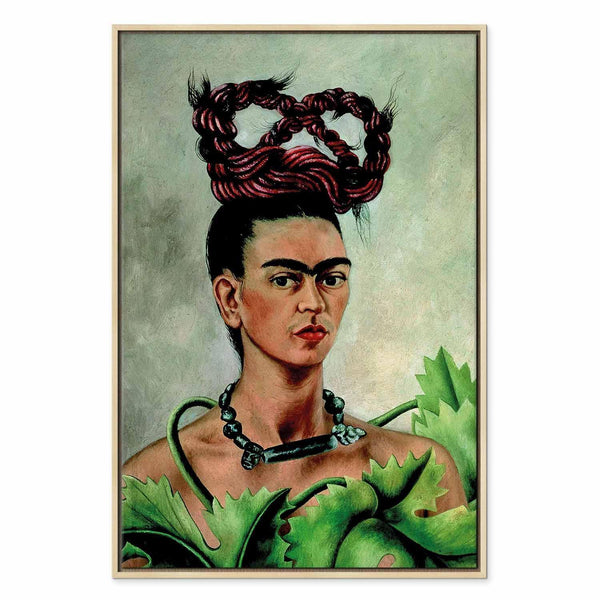 Quadro - Frida Kahlo – Self-Portrait with Braid