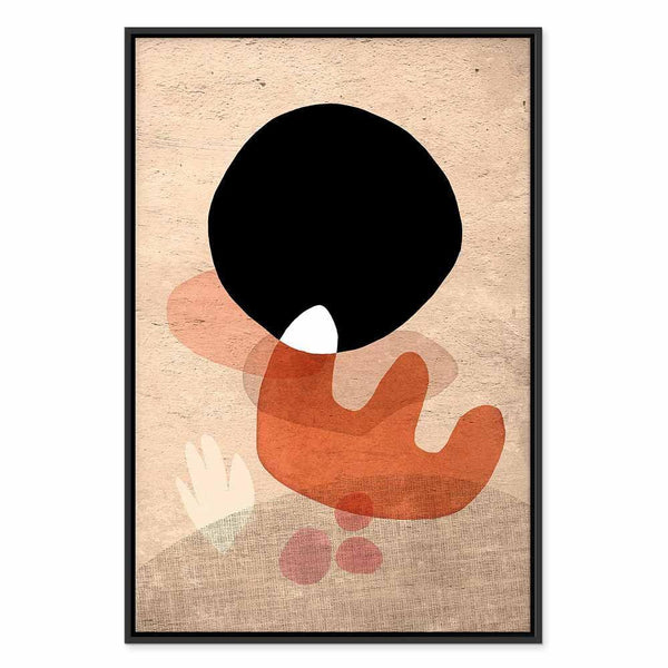 Quadro - Black Stone (1 Part) Vertical