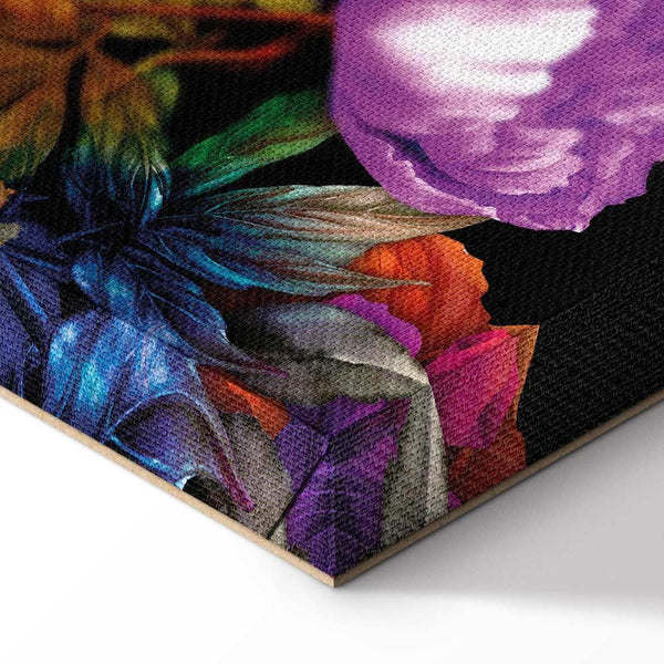 Quadro - Nature in Summer Hues (1-part) - Flower Garden of Inspiration