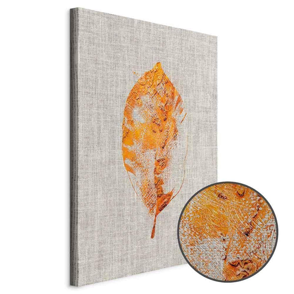 Quadro - Golden Flora (1 Part) Vertical
