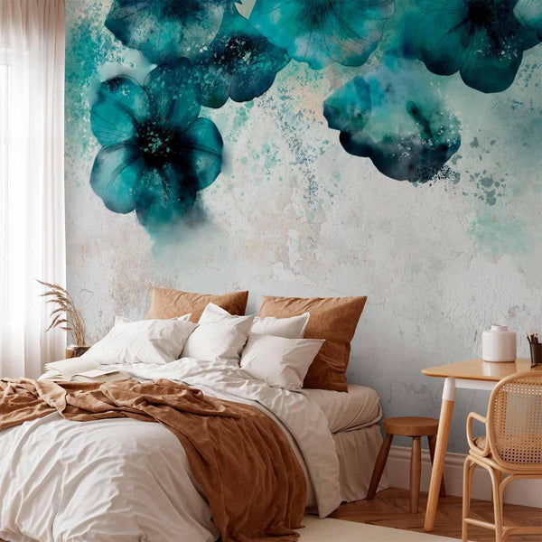 Carta da parati - Blue Poppies