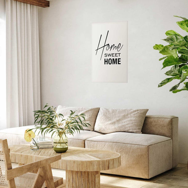 Poster - Black and White: Home Sweet Home