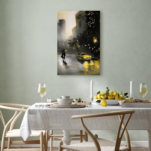 Quadro - City Glow (1 Part) Vertical