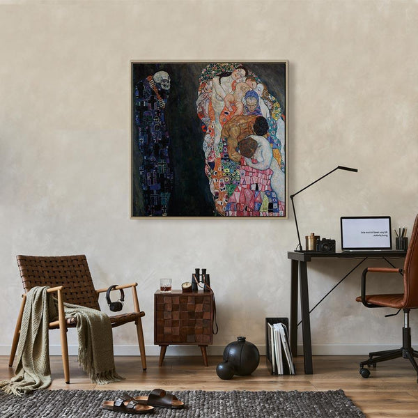 Quadro - Gustav Klimt – Death and Life