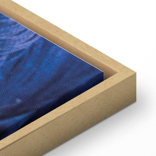 Quadro - Blue Worsted (1 Part) Vertical