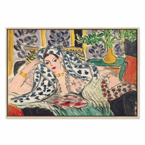 Quadro - Henri Matisse – Odalisque at Fautenuil