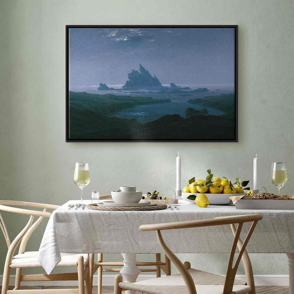 Quadro - Caspar David Friedrich – Cliff reef on the beach