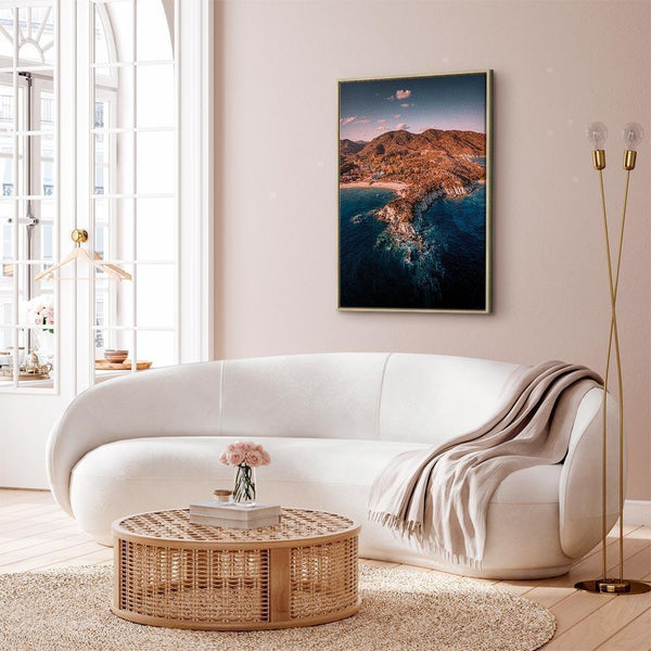 Quadro - Cliff in Kalamitsi (1 Part) Vertical