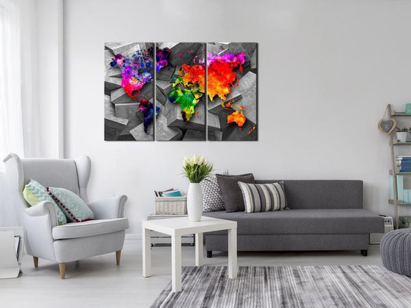 Quadro di sughero - Symmetry of the World