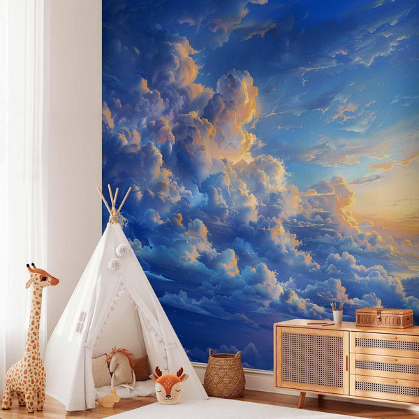 Carta da parati - When the Sky Becomes a Canvas: Artistic Creation of Nature in the Clouds