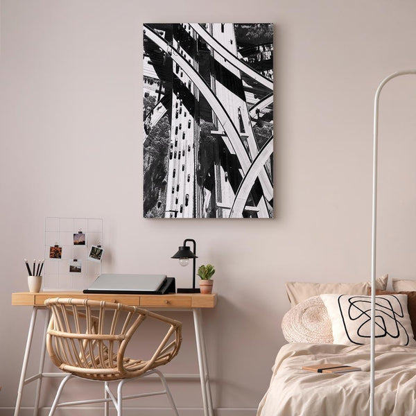 Quadro - City Geometry (1 Part) Vertical