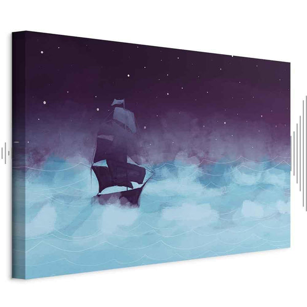 Quadro - Night Waves (1 Part) Wide - Third Variant