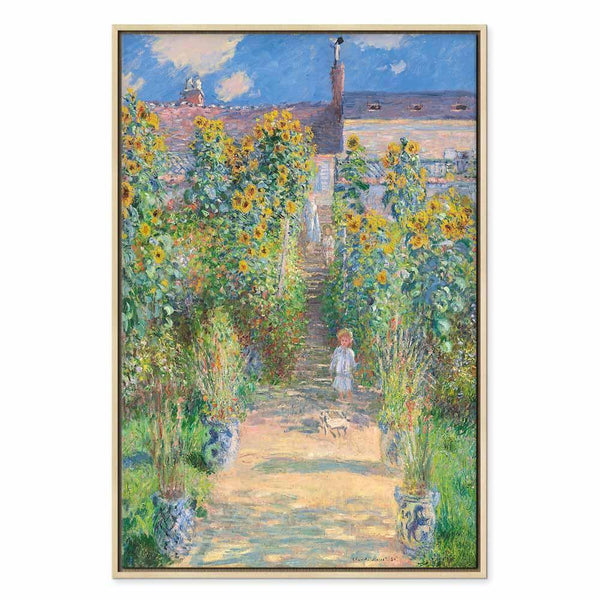 Quadro - Claude Monet – Monet’s Garden at Vétheuil