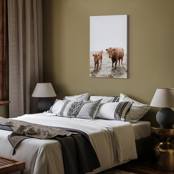 Quadro - Mother and Calf (1 Part) Vertical