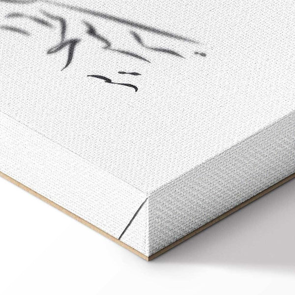 Quadro - Quiet Charm of Nature (1-part) - Sleeping Koala in Black and White