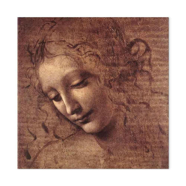 Quadro - Leonardo da Vinci – Head of a Young Woman (Leda)
